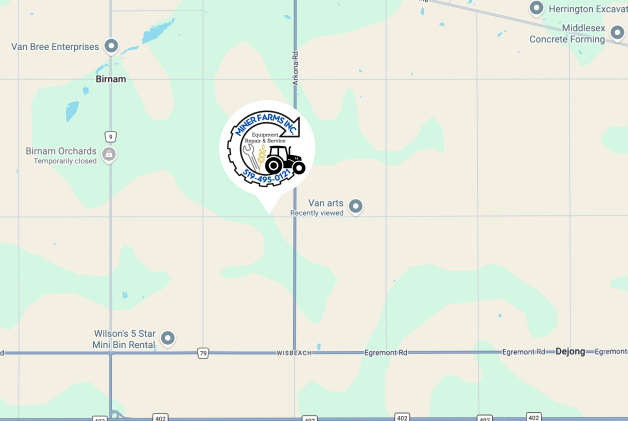 Map Location of Miners Farmer